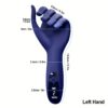 1pc Electric Male Masturbator Penis Trainer Vibrator Sex Toy, Soft Silicone Dildo Massager Sex Machine with 9 Vibration Modes, Realistic Finger Wrapping Vibrating Penis Stroker Adult Sex Toys for Men Couple