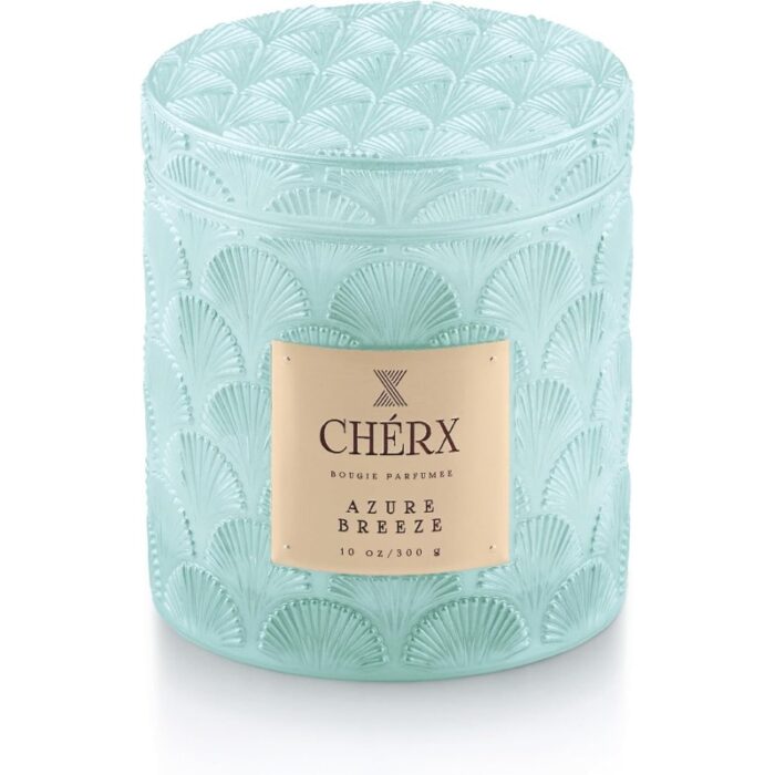100 Soy Wax Candles 50 Hours Burn Time Natural Essential Oils Decorative Wedding Candles Jar Azure Breeze - 图片 4