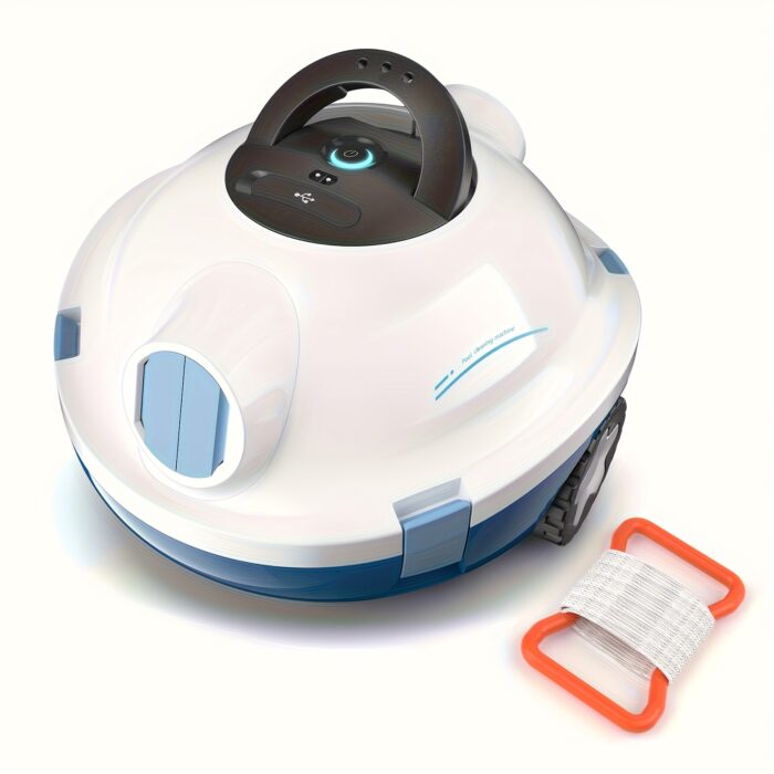 2025 New INSE Cordless Robotic Pool Cleaner, Automatic Vacuum, 90-Min Long Runtime, Self-Parking, Lightweight, Ideal for Flat Above/In-Ground Pool Up to 65 Feet/1100 Sq.Ft - 图片 9